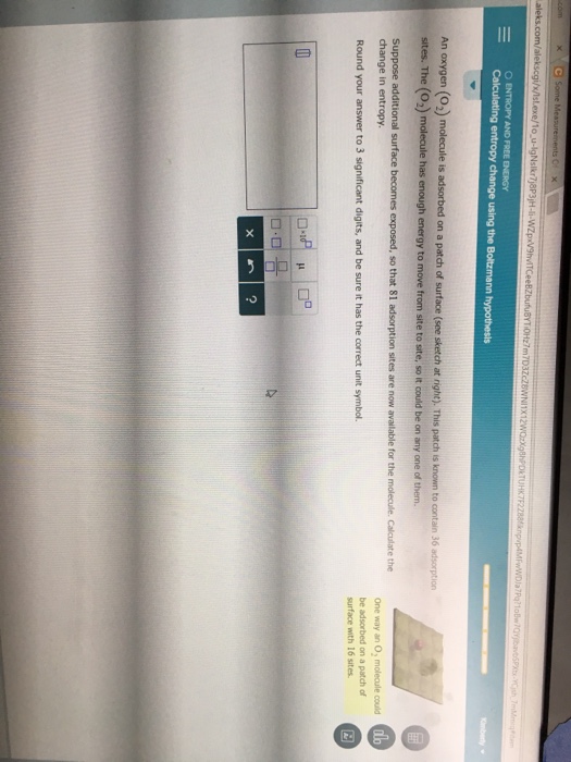 Solved An oxygen (O_2) molecule is adsorbed on a patch of | Chegg.com