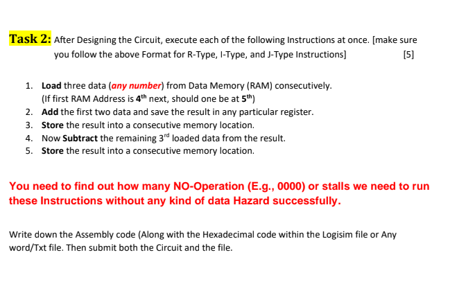 Solved R- Format Opcode (4 bits) RS (4 bits) RT (4 bits) RD | Chegg.com