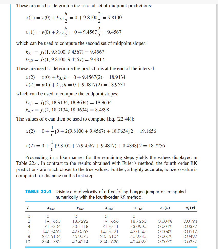 Solving Systems of ODEs with Euler's Method Problem | Chegg.com