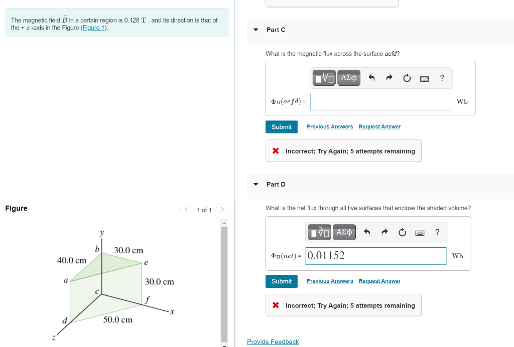 Solved The magnetic field B in a certain region is 0.128 T, | Chegg.com