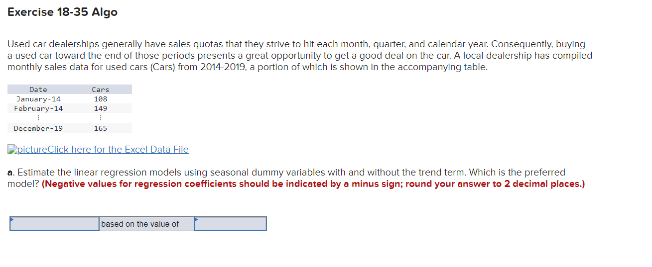 Used car dealerships generally have sales quotas that