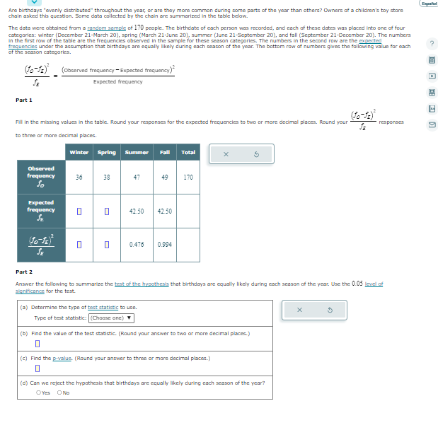 Solved Are birthdays "evenly distributed" throughaut the