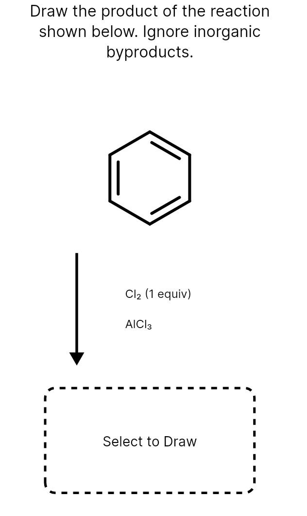 Solved Draw the product of the reaction shown below. Ignore