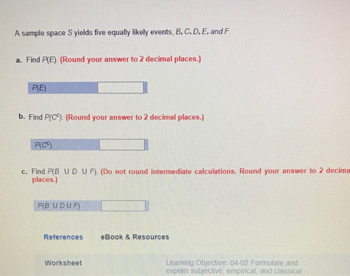 solved-a-sample-space-s-yields-five-equally-likely-events-chegg