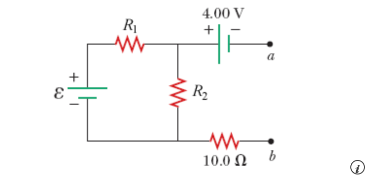 Solved Consider the following figure. (Assume R1 = 5.20 Ω, | Chegg.com