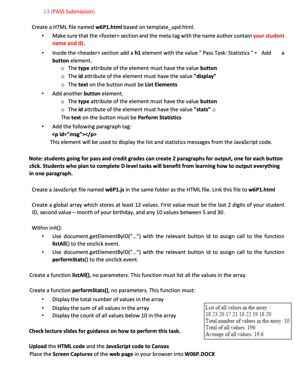 Solved Code the following in JS and HTML. Write the full | Chegg.com
