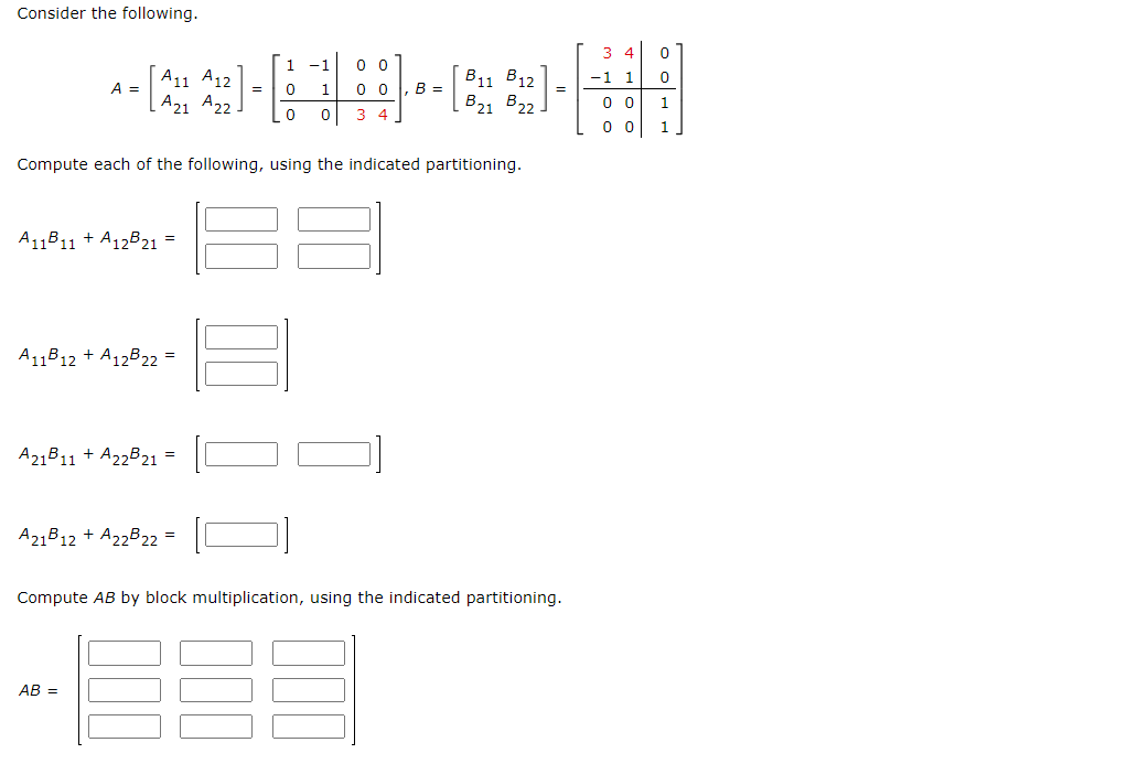 Solved Consider The Following. | Chegg.com