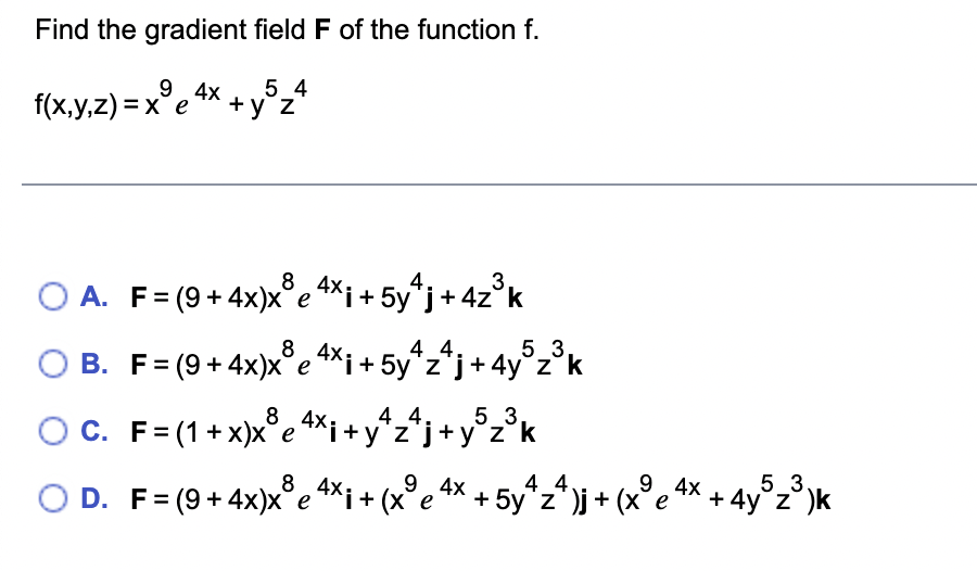 solved-find-the-gradient-field-f-of-the-function-f-f-x-y-z-chegg