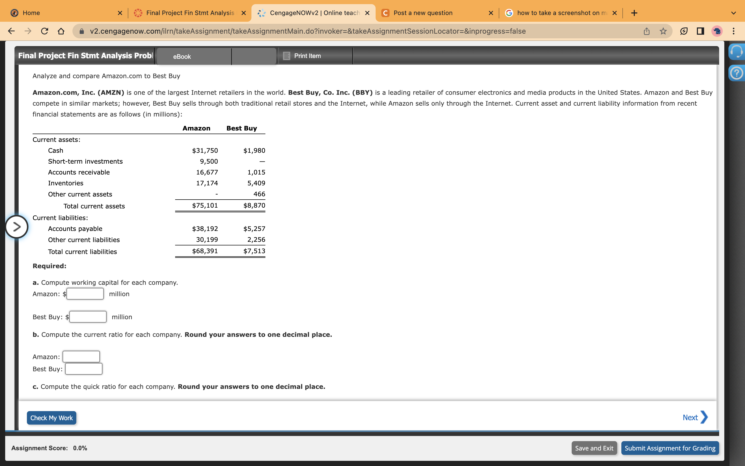 Best Buy Financial Statements