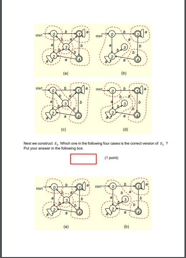 Solved 1. Given The Following DFA, To Find A Minimum-state | Chegg.com ...