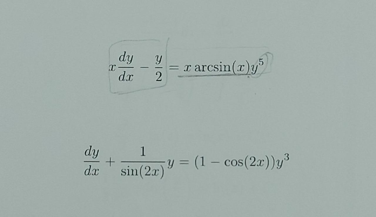 solved-xdxdy-2y-xarcsin-x-y5-dxdy-sin-2x-1y-1-cos-2x-y3-chegg