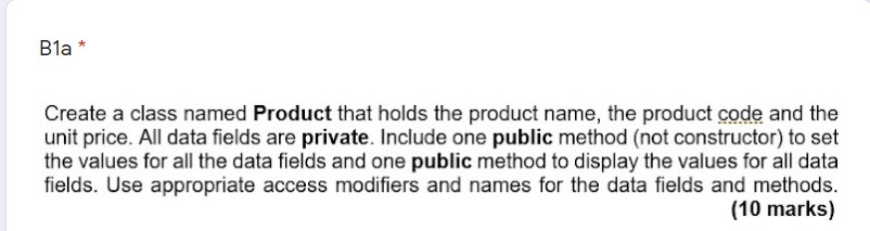 Solved Answer the following questions this is java | Chegg.com