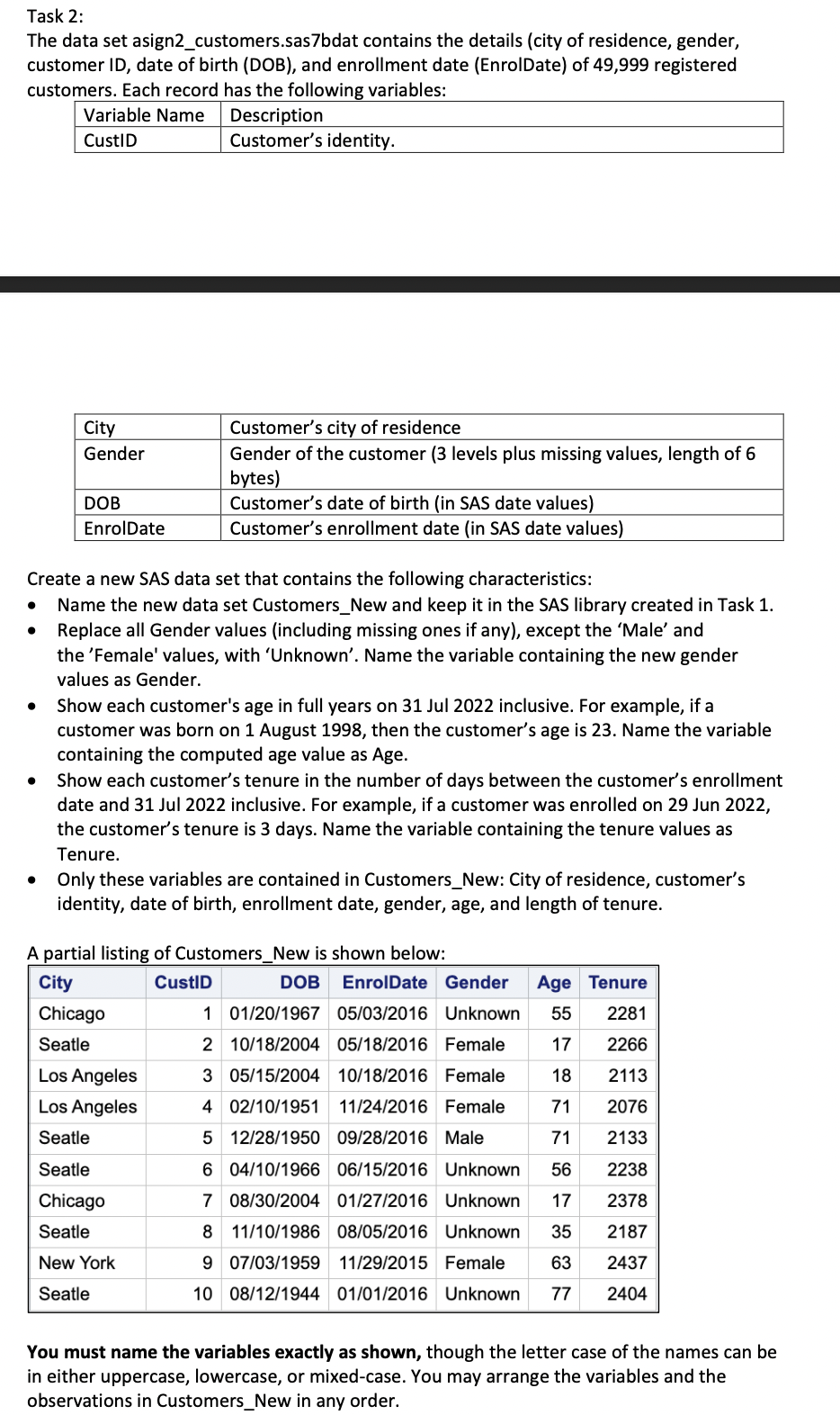 Solved Task 2 Refer To The Photo The Data Set Chegg Solved Task 2 Refer To The Photo The Data Set Chegg