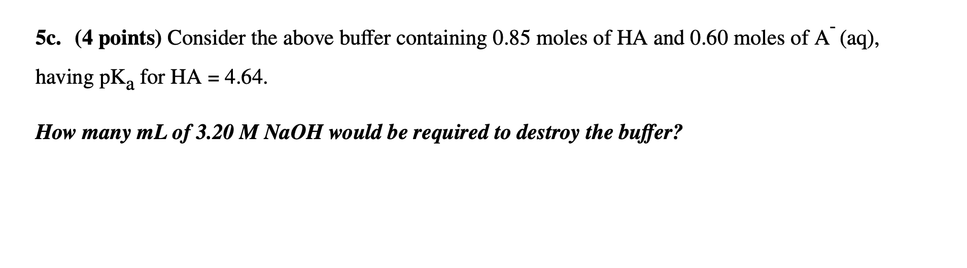 Solved 5c. (4 points) Consider the above buffer containing | Chegg.com