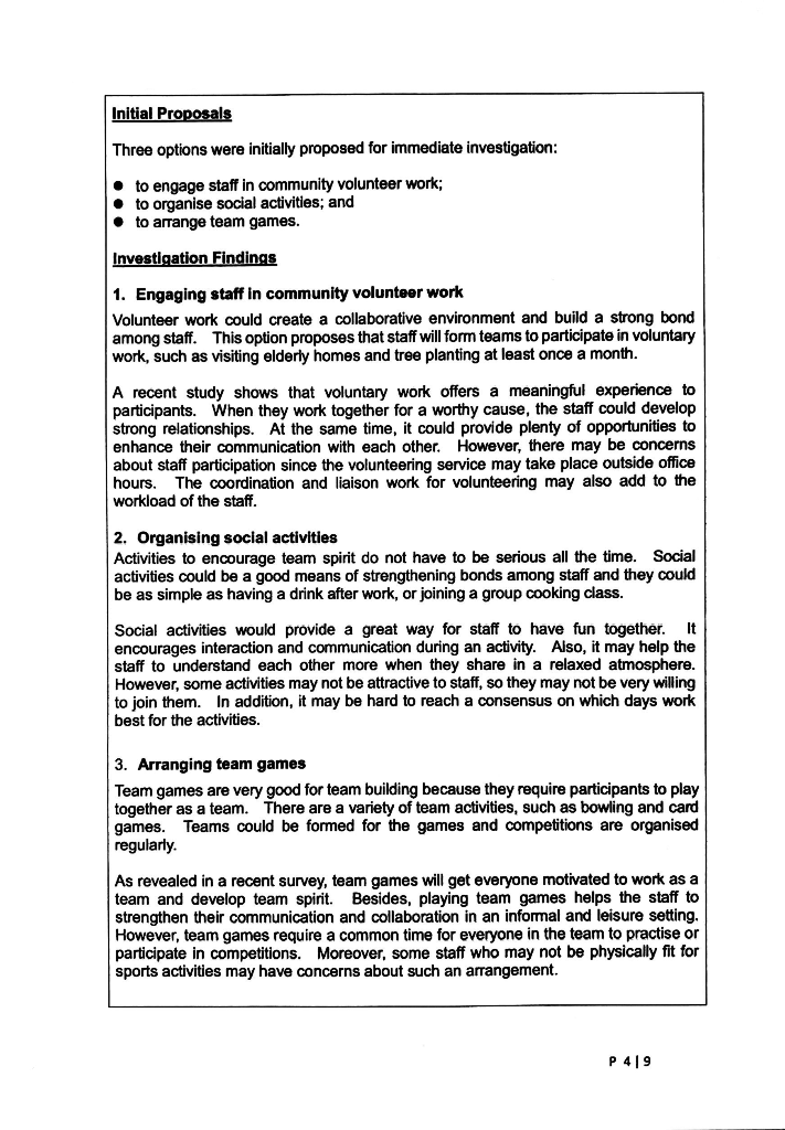 Solved Task PART 1 You work at Good Education, a learning | Chegg.com