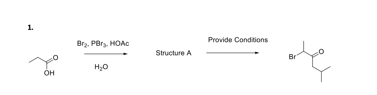 Solved Provide Missing Products, Reagents, Or Starting 