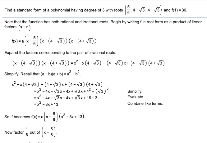 solved-q-find-a-standard-form-of-a-polynomial-having-chegg