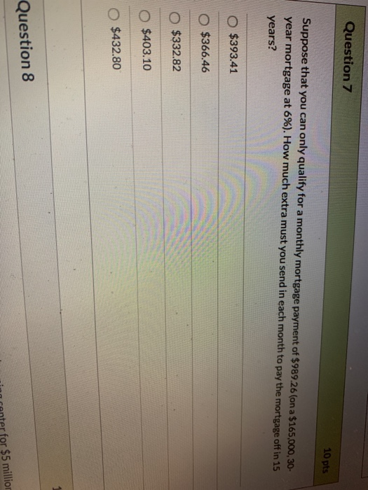 Solved Question 7 10 pts Suppose that you can only qualify | Chegg.com