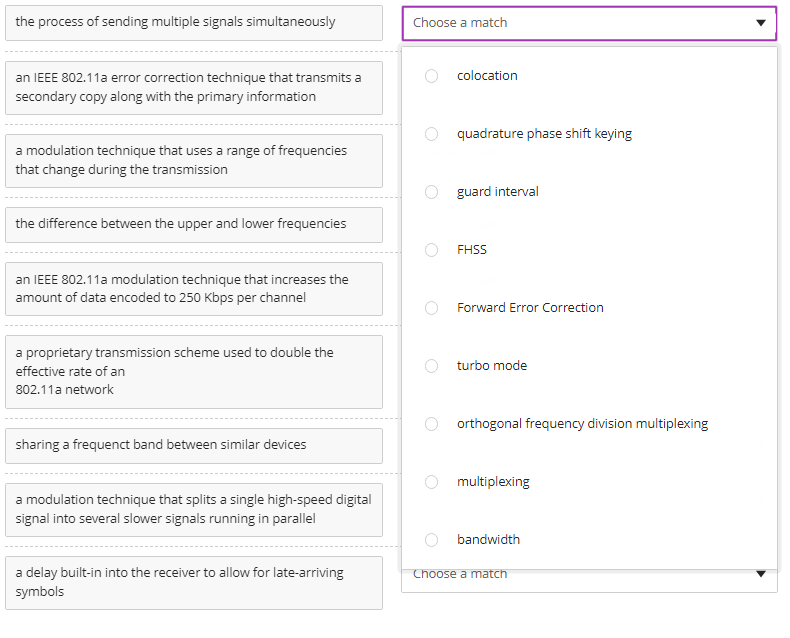 Solved Chapter 5: Physical Layer StandardsQuestion 1DSSS | Chegg.com