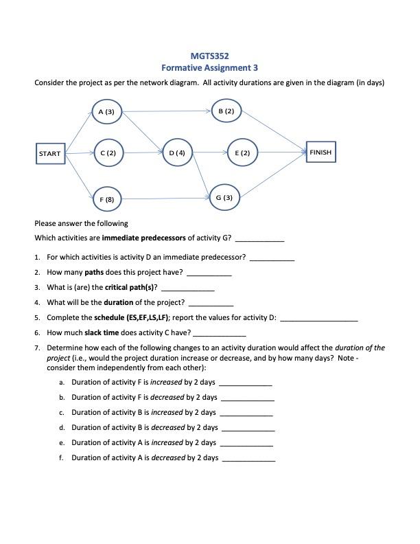Solved Please answer the following Which activities are | Chegg.com