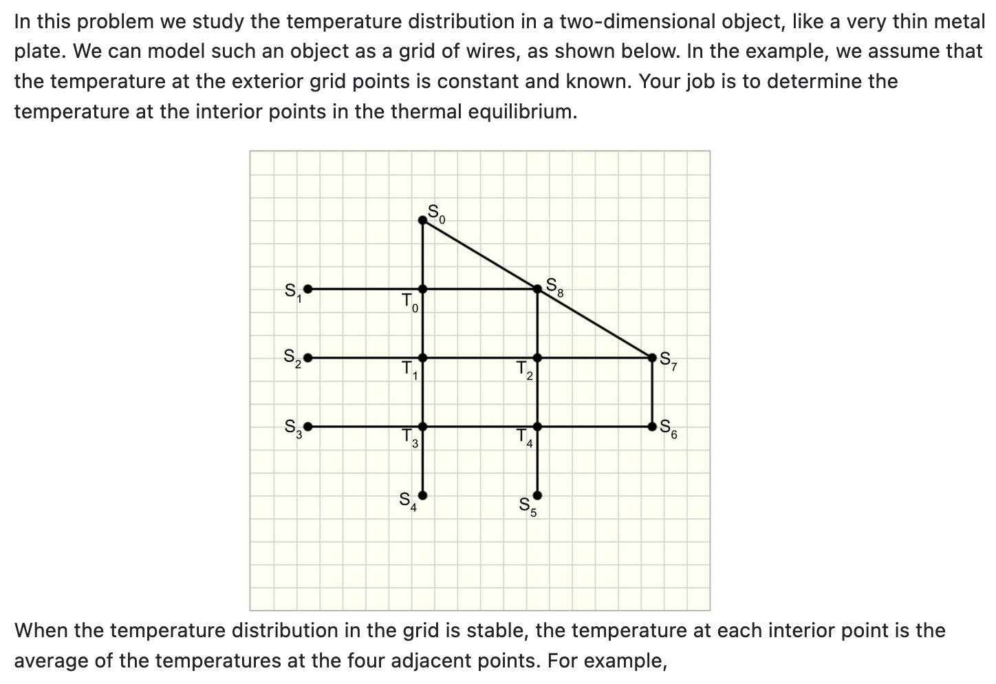 Solved In this problem we study the temperature distribution | Chegg.com