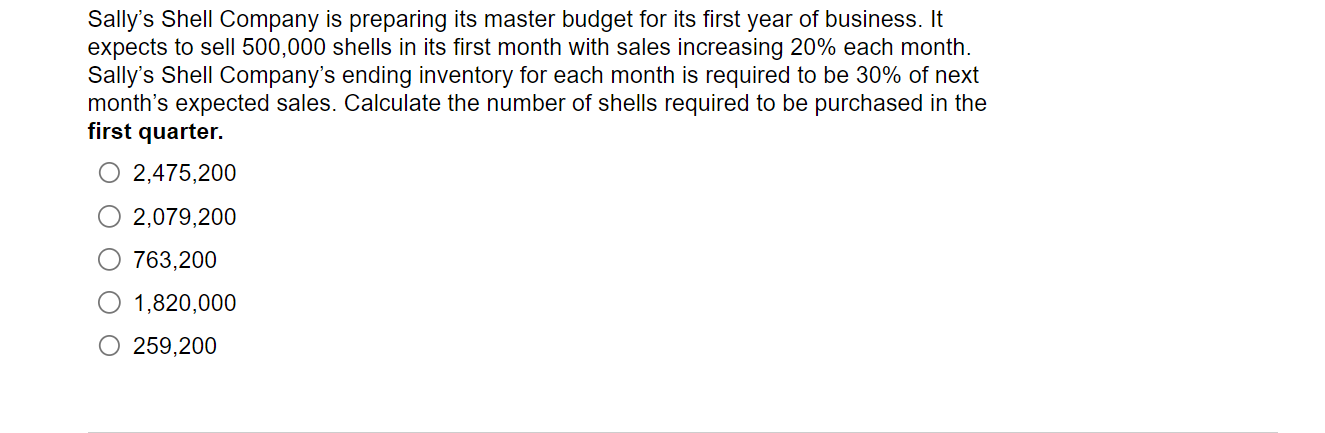 Solved Calculate the number of shells required to be | Chegg.com