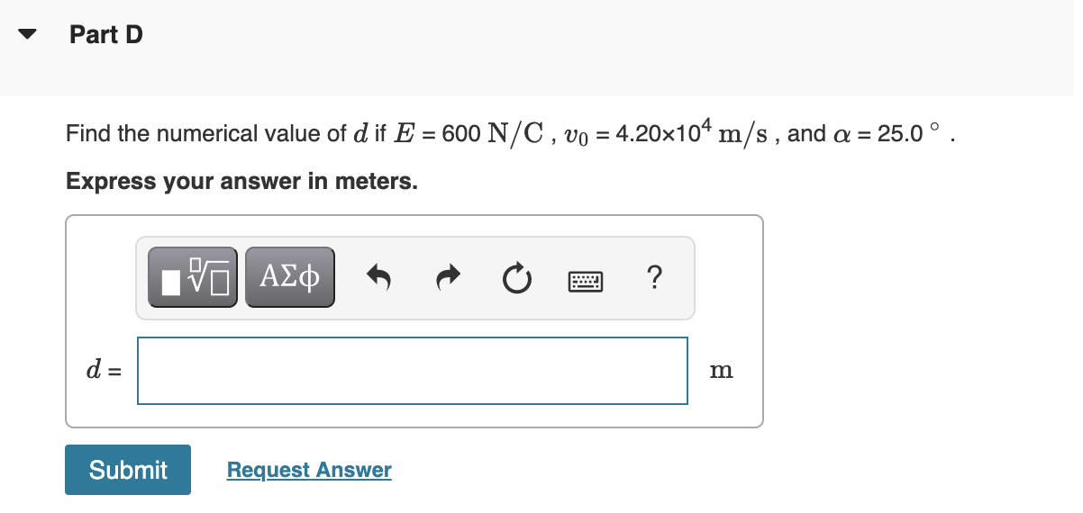 Solved Part B A Proton With The Mass M Is Projected Into A