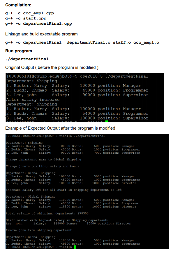 Can someone solve this in C++ please and thank | Chegg.com