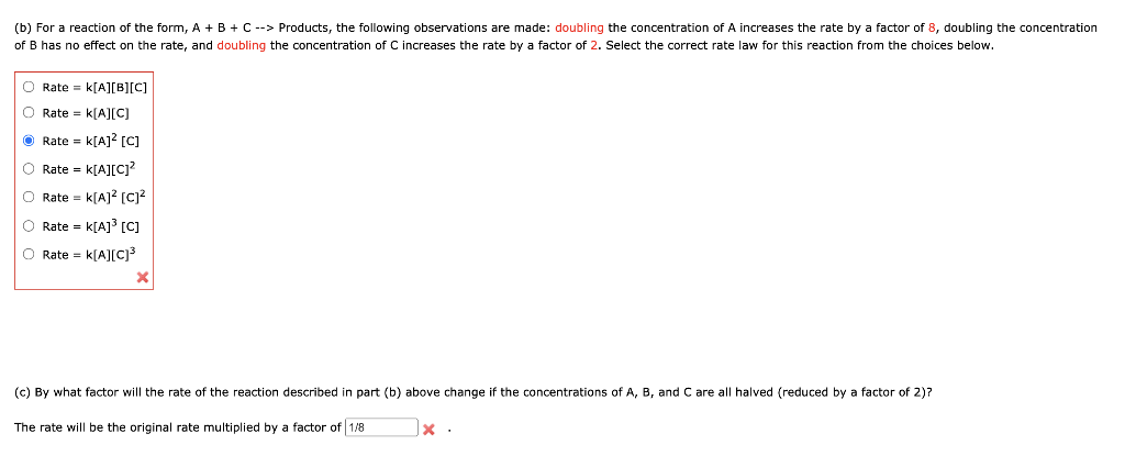 Solved You and your lab partner are studying the rate of a | Chegg.com