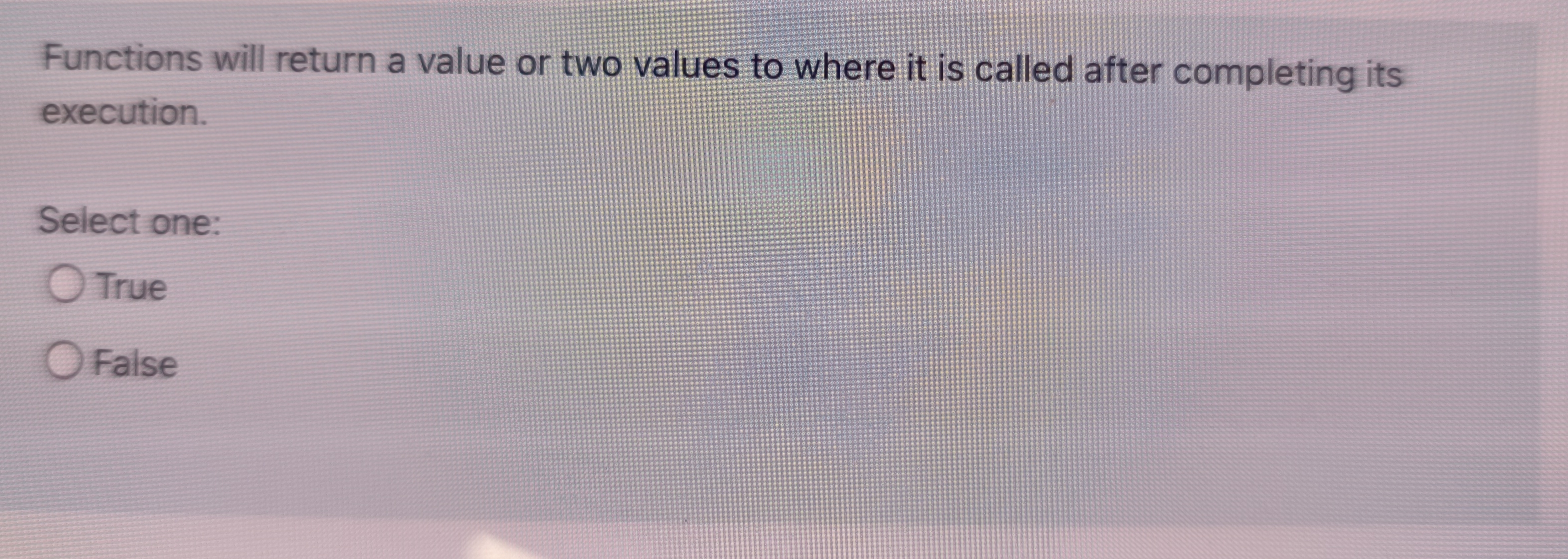 High Quality SOLUTION Functions will return a value or two values to ...