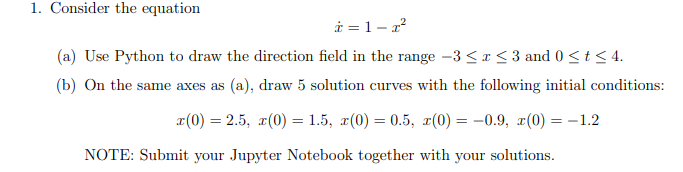 Solved 1. Consider the equation i=1-12 (a) Use Python to | Chegg.com