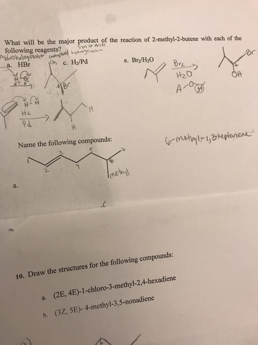 2 Methyl 2 Butene H2o
