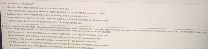 1-why-is-sample-size-important-statistical-signif-chegg