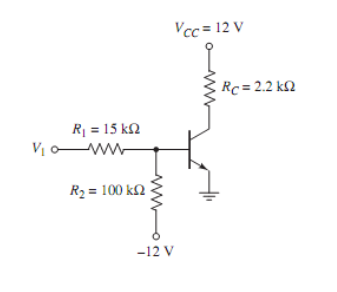 Solved For the transistor used in the figure, β = 80, VBE = | Chegg.com