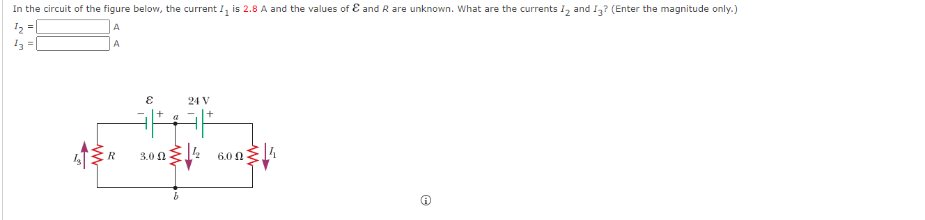 Solved In the circuit of the figure below, the current I1 is | Chegg.com