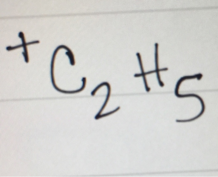 Solved Draw the Lewis structure for + C_2 H_5 | Chegg.com