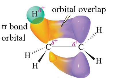 Solved The image below shows overlap of the C-H sigma bond | Chegg.com