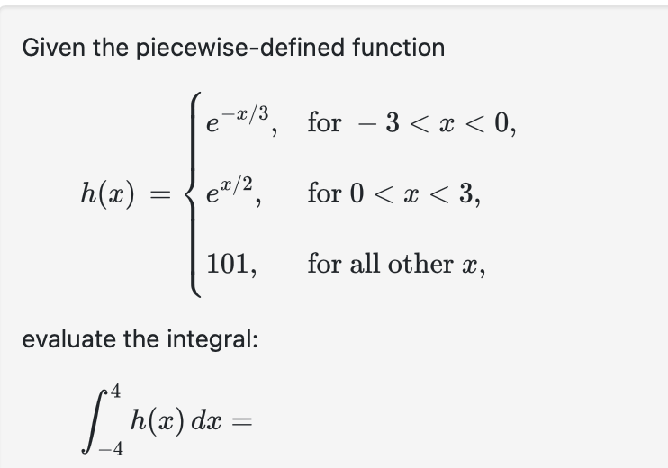 Solved Given the piecewise-defined function | Chegg.com
