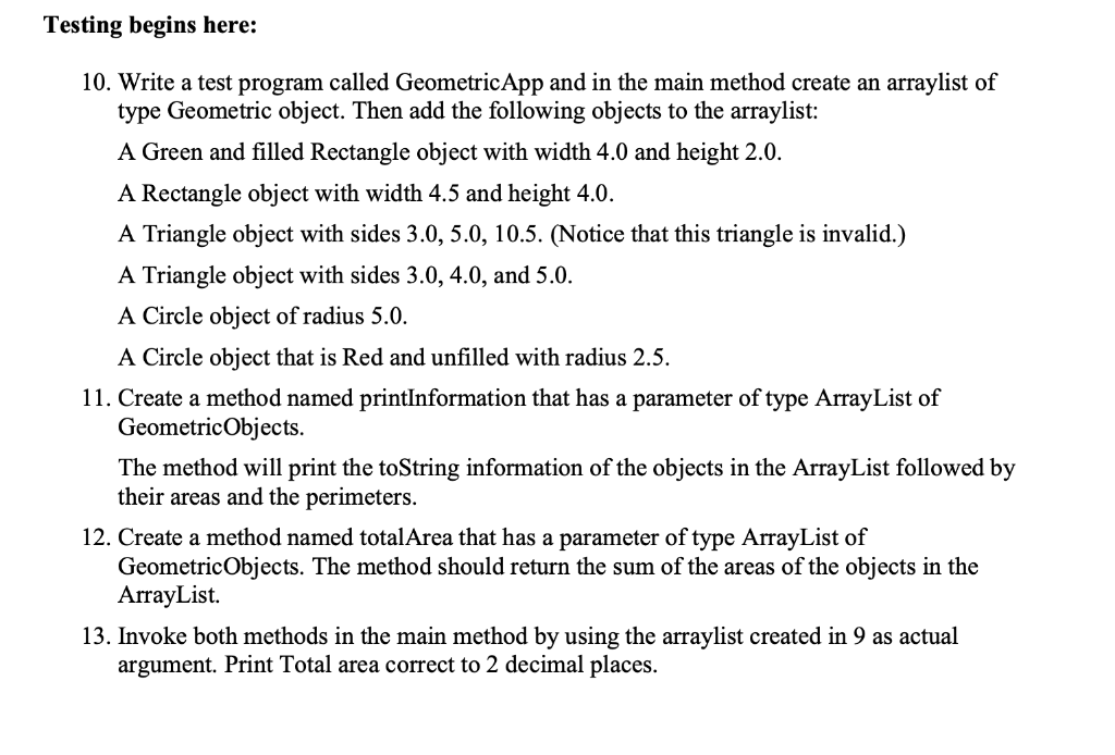 Solved Using Java And The Code Already Given Solve The 7857