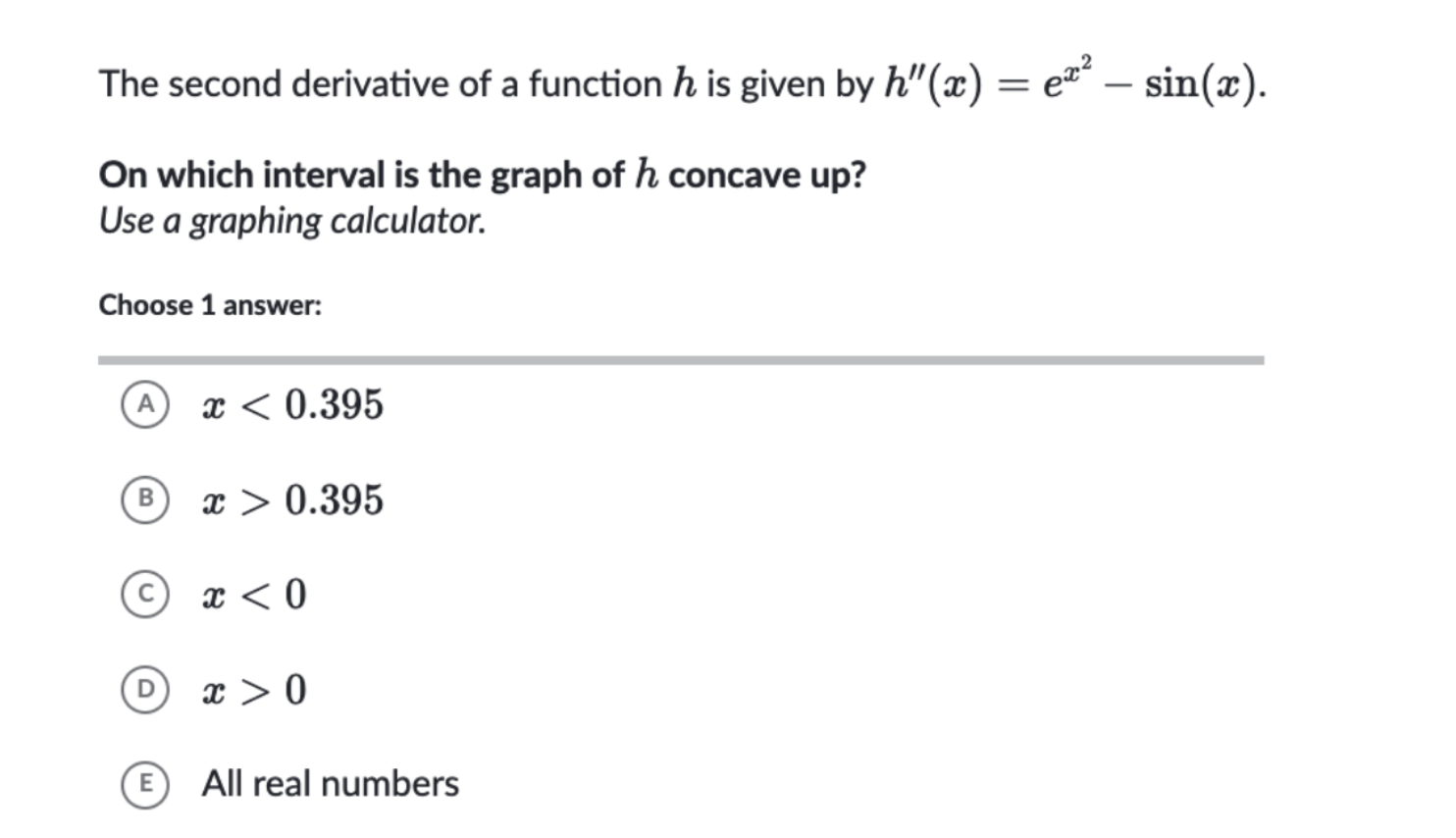 Solved The second derivative of a function h ﻿is given by | Chegg.com