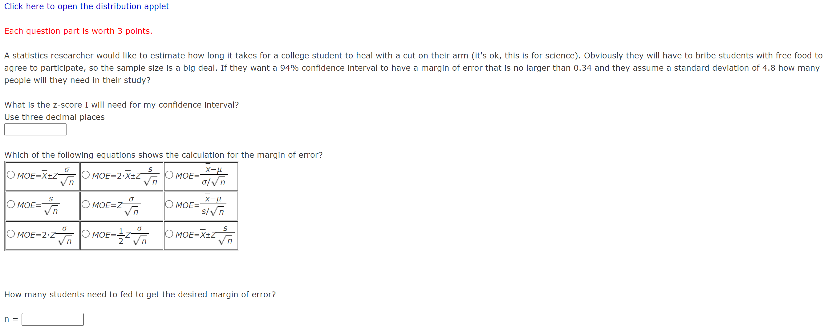Solved Each question part is worth 3 points. people will | Chegg.com