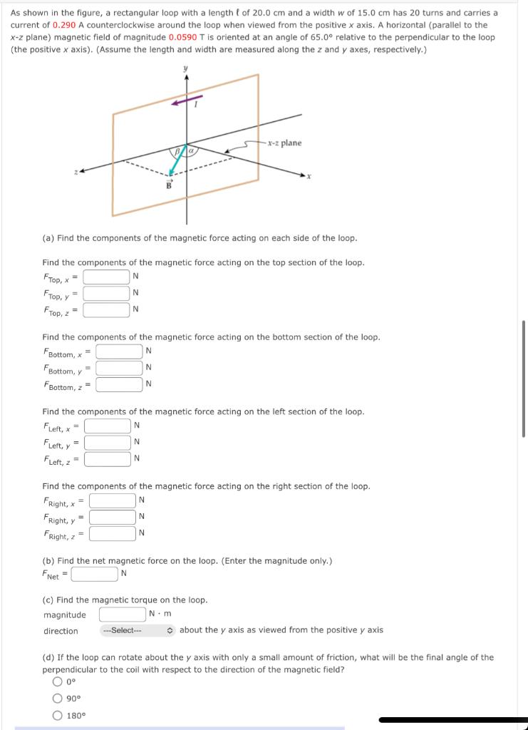 Solved As Shown In The Figure, A Rectangular Loop With A | Chegg.com