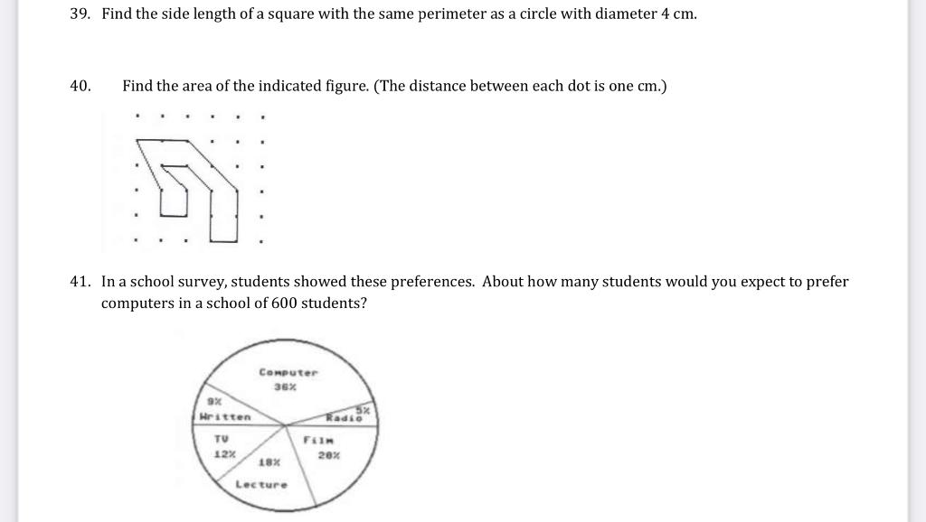 find the perimeter of a square with side length 4.5 cm