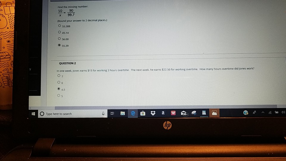 Solved Find the missing number: 90 50 99.7 x (Round your | Chegg.com