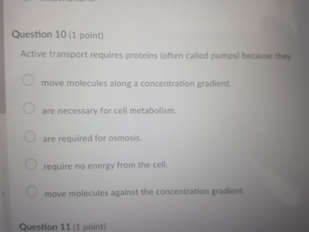 Solved Question 1 (1 point) Cellular respiration is a | Chegg.com