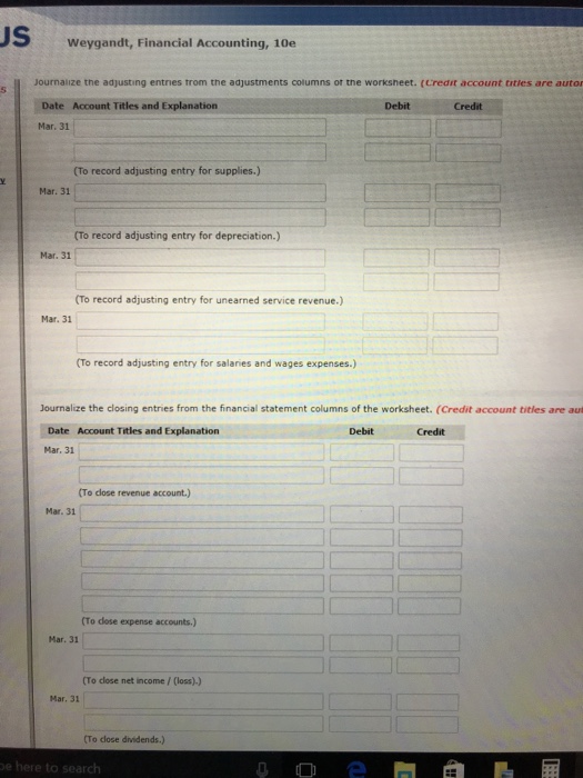 Solved: Problem 4-1A. Please Create A Worksheet, Income St... | Chegg.com