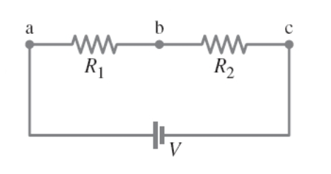 An electronic circuit has two 20-kΩkΩ resistors, R1 1 | Chegg.com