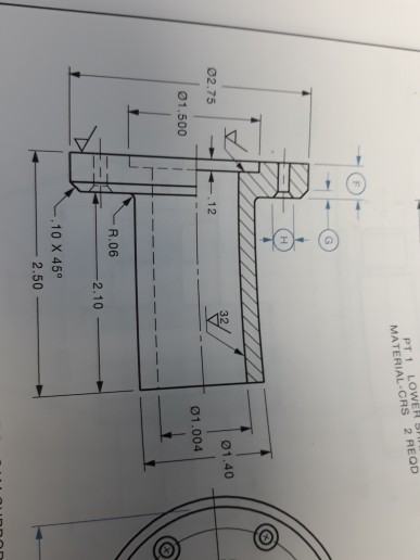 Solved PT1 LOWER SH MATERIAL-CRS 2 REQD 02.75 01.40 | Chegg.com