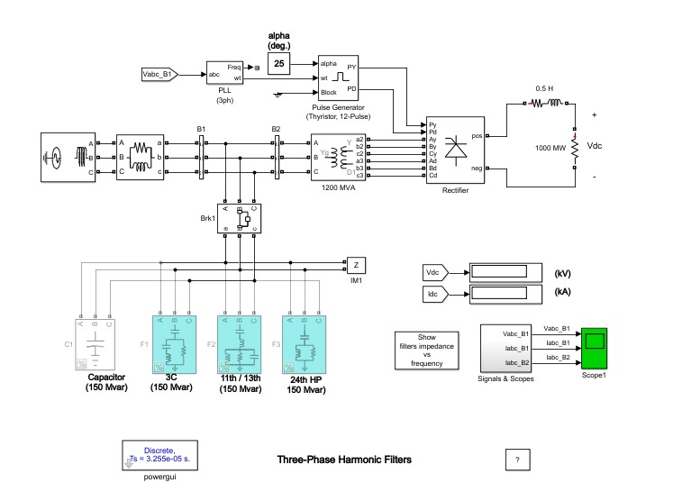 Three phase harmonic filter in HVDC installations is | Chegg.com