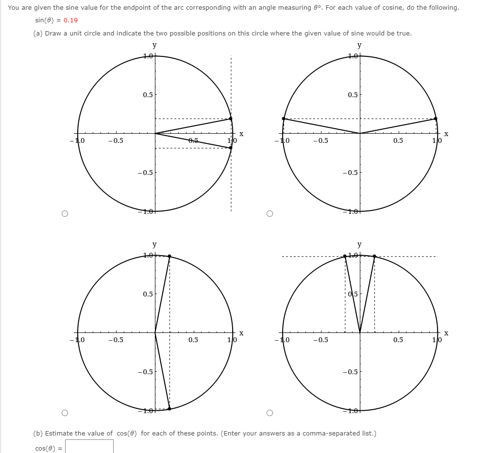solved-you-are-given-the-sine-value-for-the-endpoint-of-the-chegg
